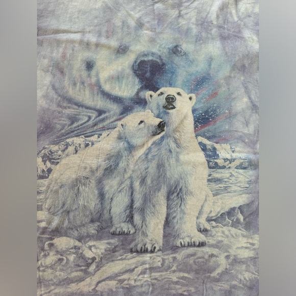 The Mountain T-Shirt Polar Bears Size XL - Picture 3 of 8